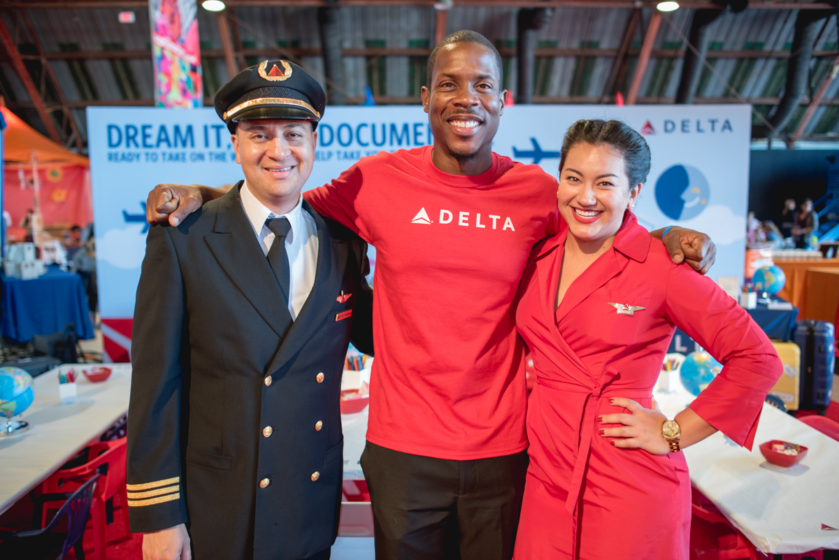 The wonderful ambassadors at the event.