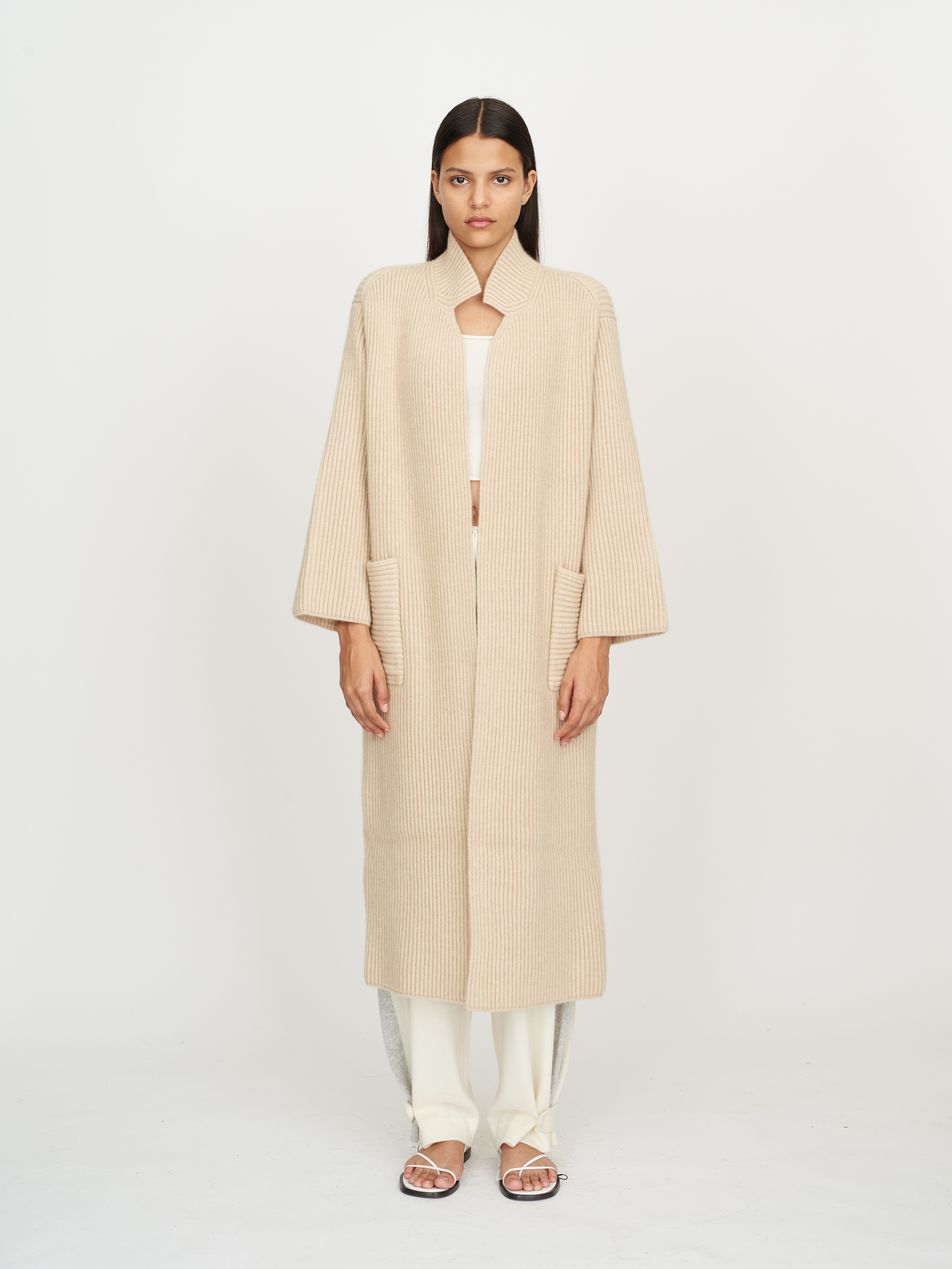 Ribbed Coat — MANDKHAI | Sustainable 
