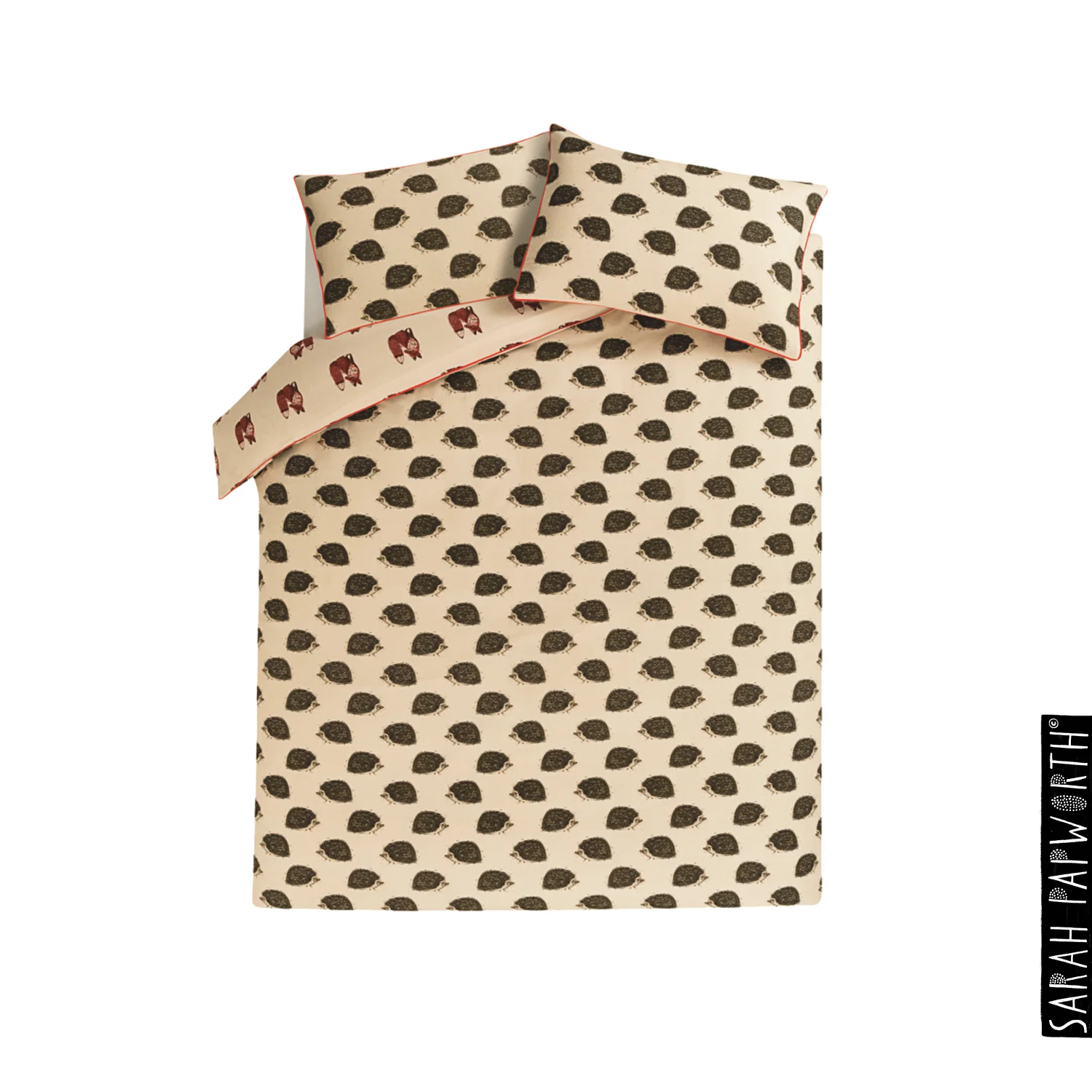 Hedgehog/Fox bedding set 