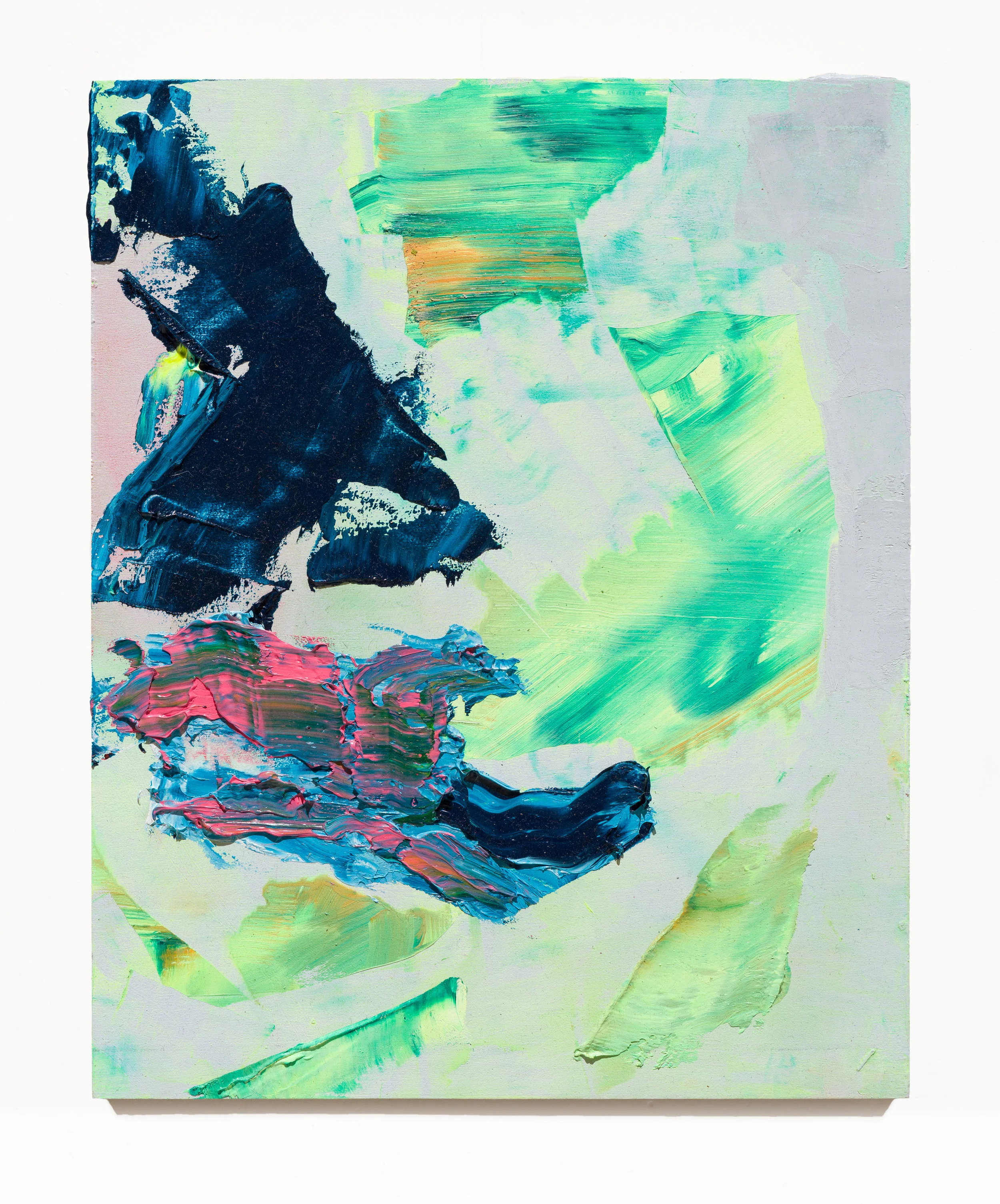 Alexander Kroll Collag e, 2016 oil on panel 20,3 x 15,2 cm - 8 x 6 in