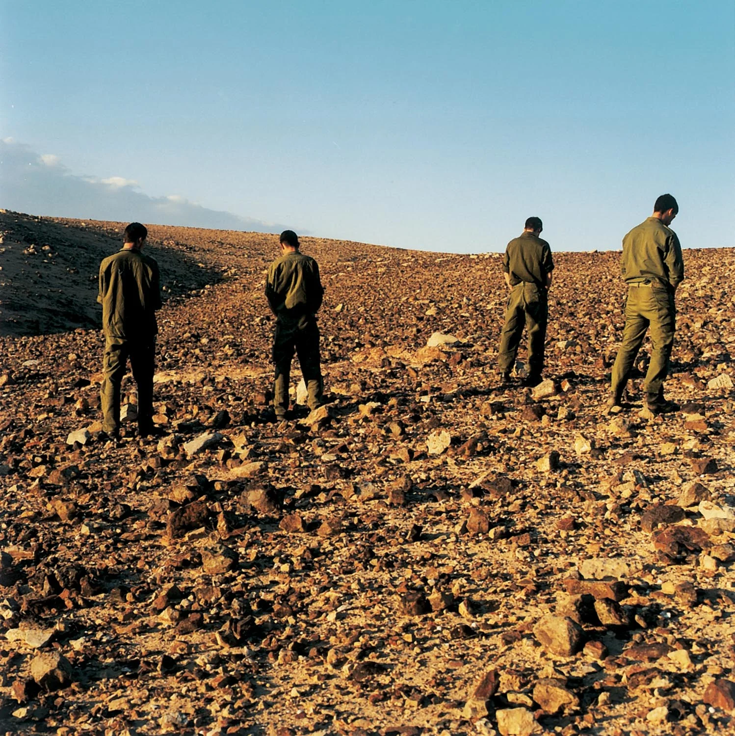Adi Nes Untitled , 2000 color photograph mounted on pvc 90 x 90 cm - 35 7/16 x 35 7/16 in