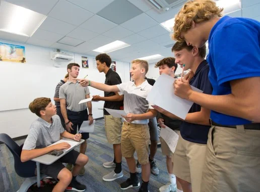 Students Interacting in Mentor Group