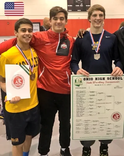 Jordan Ward ‘19, Brett Bryant ‘17, and Jake Thompson ‘18
