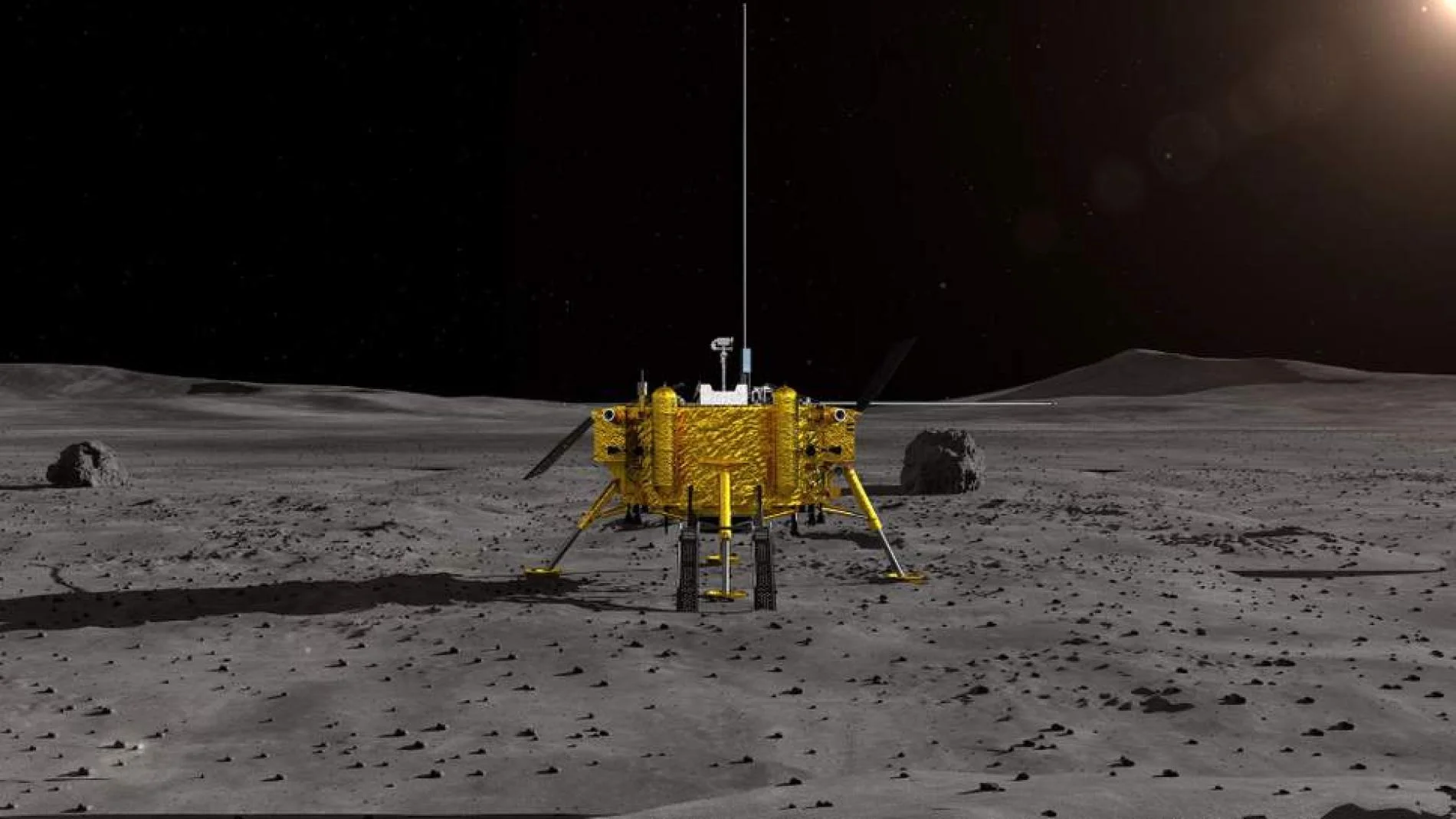 Photo by the Lunar Exploration and Space Engineering Center of China National Space Administration (CNSA)