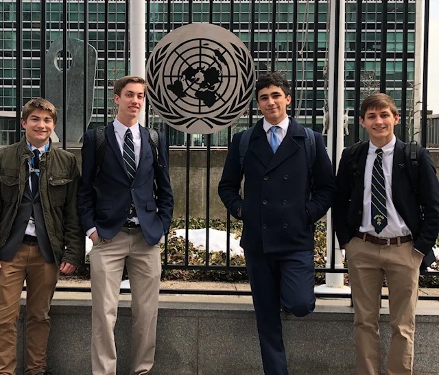 Moeller Model UN Attends Historic Conference