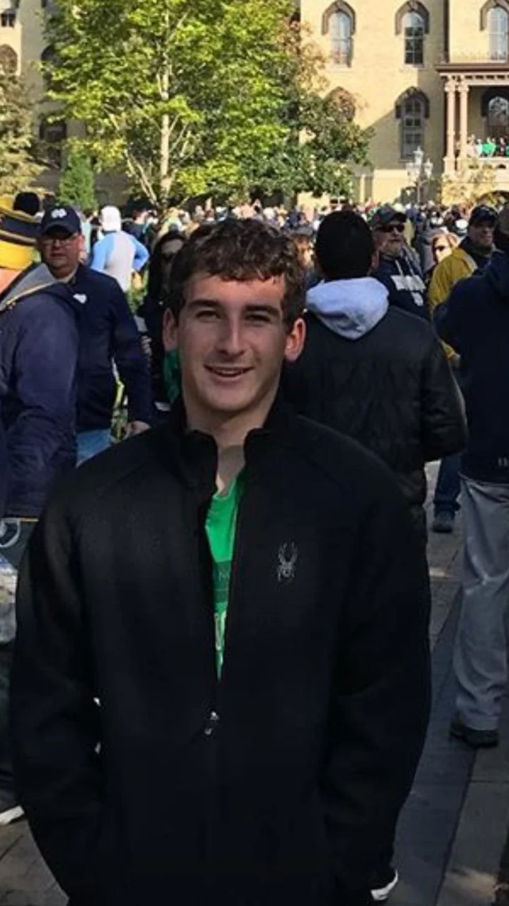 Supporting the Fighting Irish by Tim Coyne.