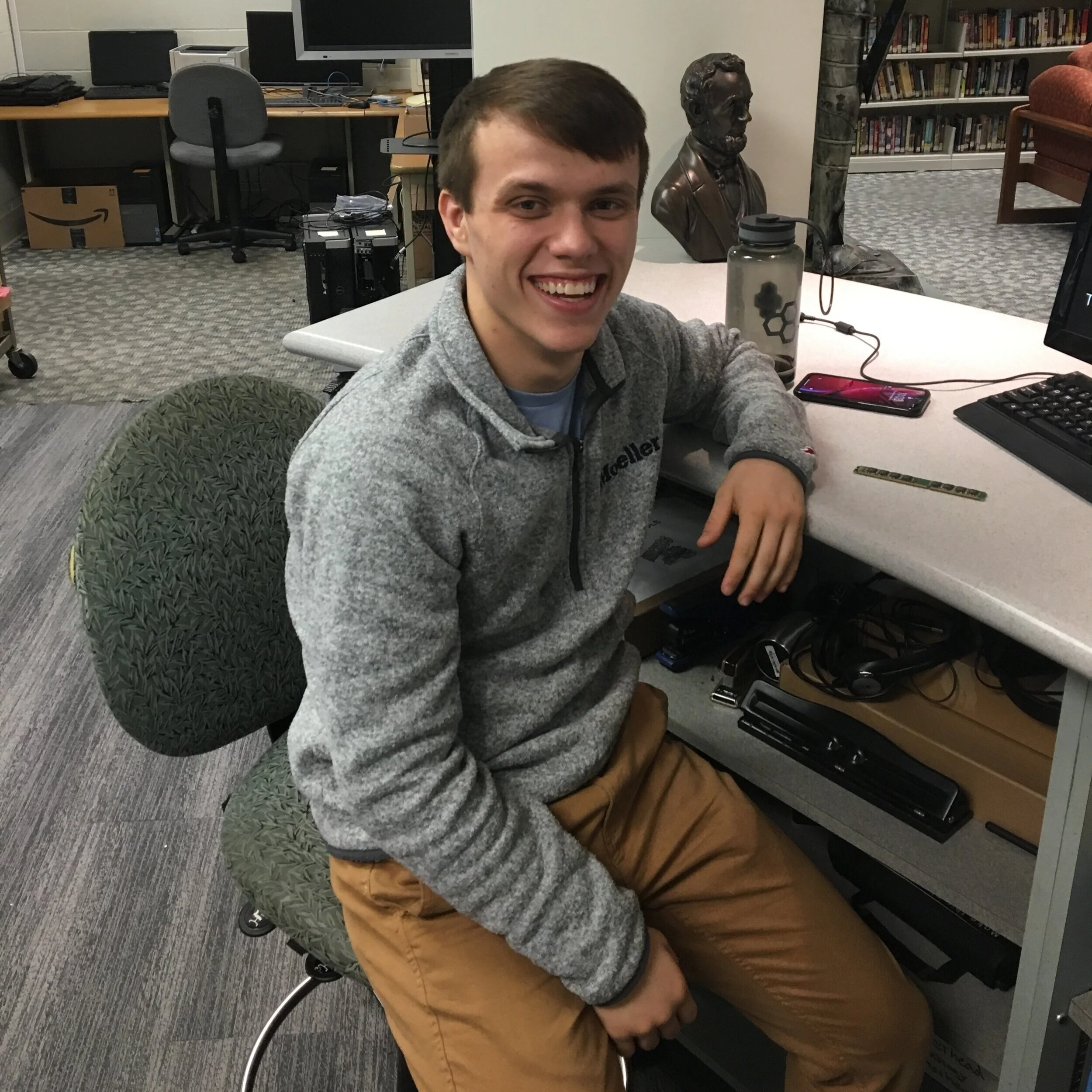 Meeting the IT Intern 