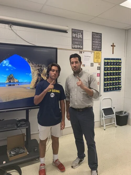 Mr. Jon Bennett: World Traveler Lands at Moeller