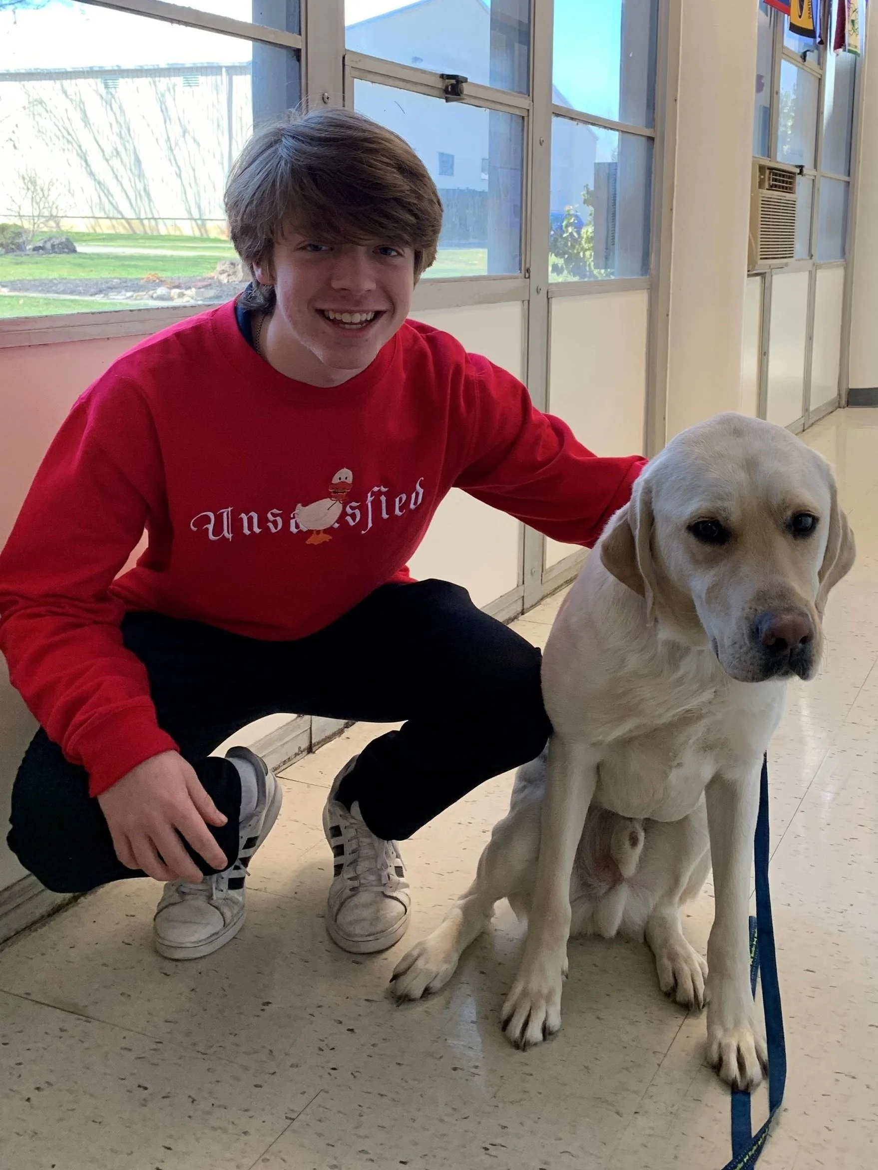 Moeller Gets a New Service Dog