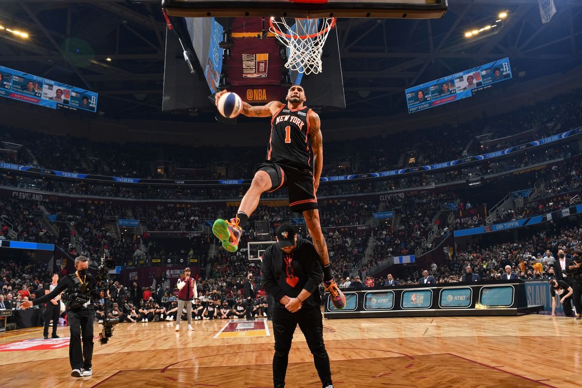The best dunks from this year's dunk contest participants