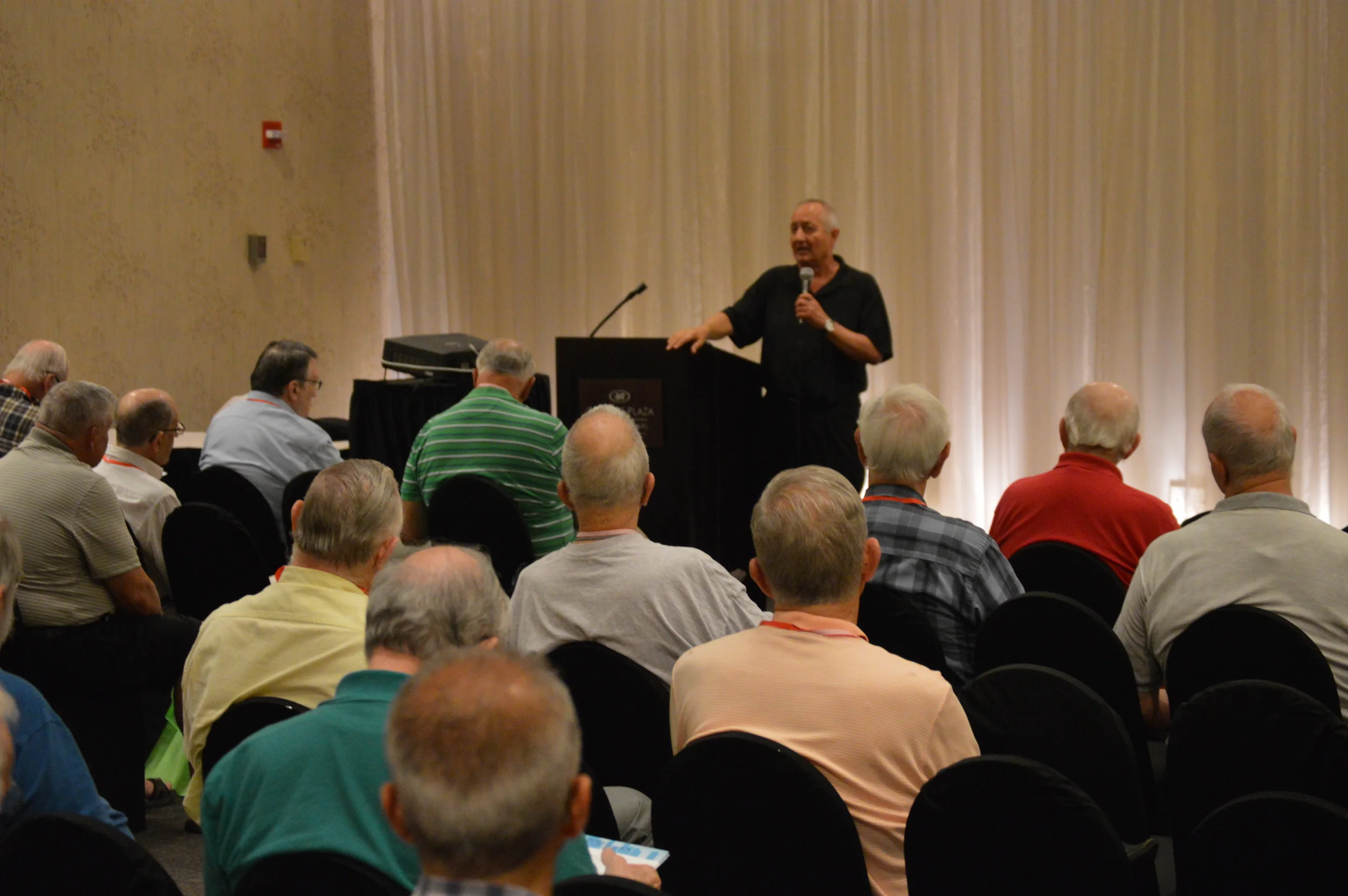 Father Lou Cameli leads retreat in the Balmoral Room June 27