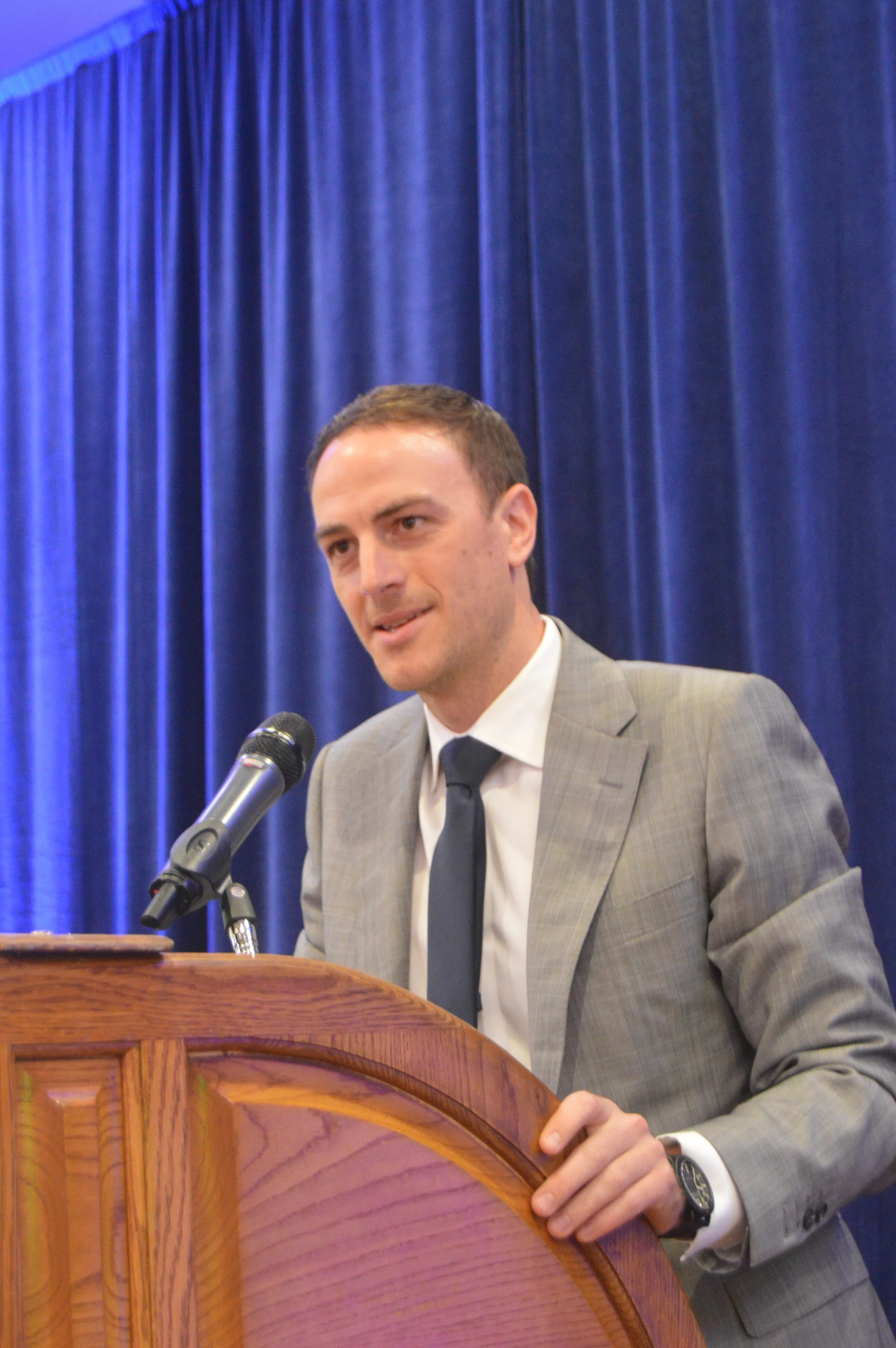 Sebastian Gomes lead the AUSCP retreat June 24.