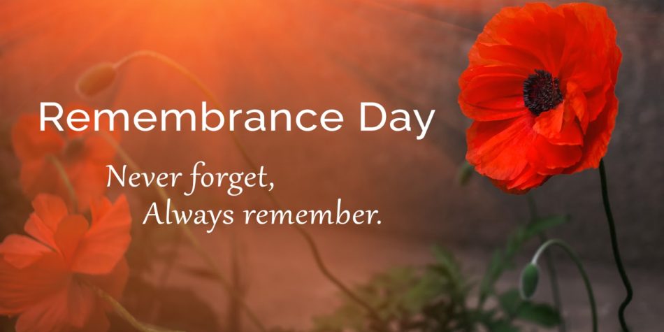 Remembrance Day - Church Office Closed — Bridgewater United Church