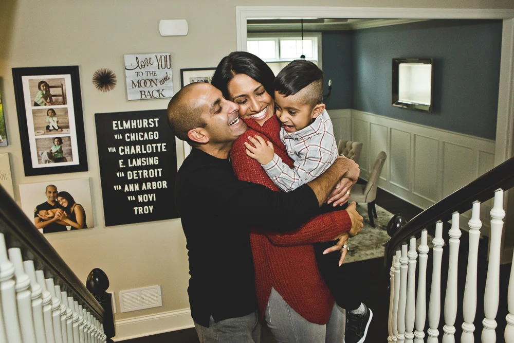 At Home Family Session - The Bhatnagar Family