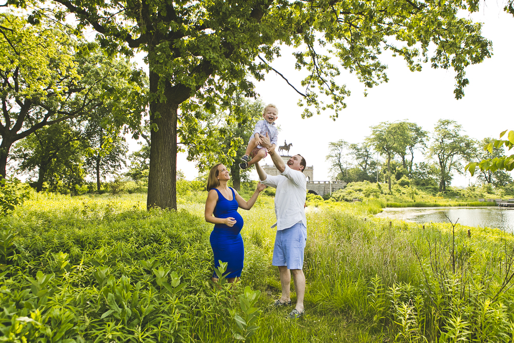 Lincoln Park South Pond Family Session - The Kobe Family (pt.1)