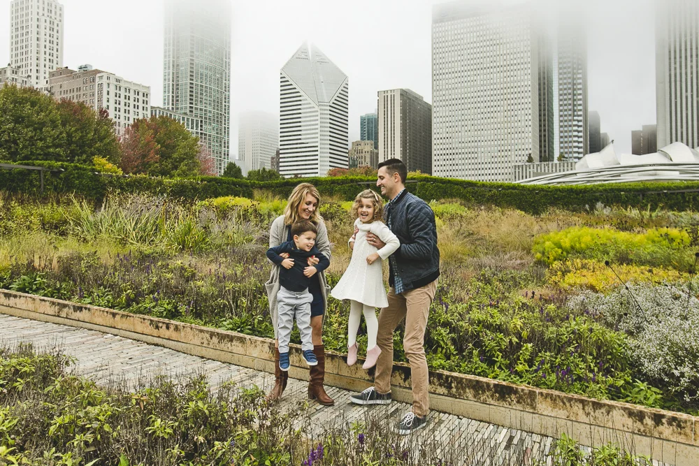 Millennium Park Family Session with the Lee's