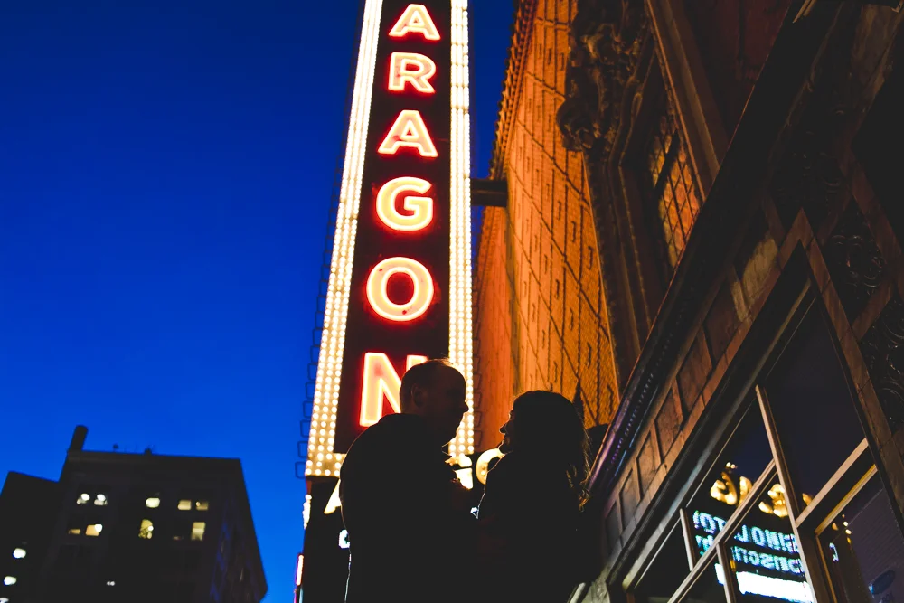 Chicago Engagement Session at Montrose Harbor and Uptown - Stephanie &amp; Dustin