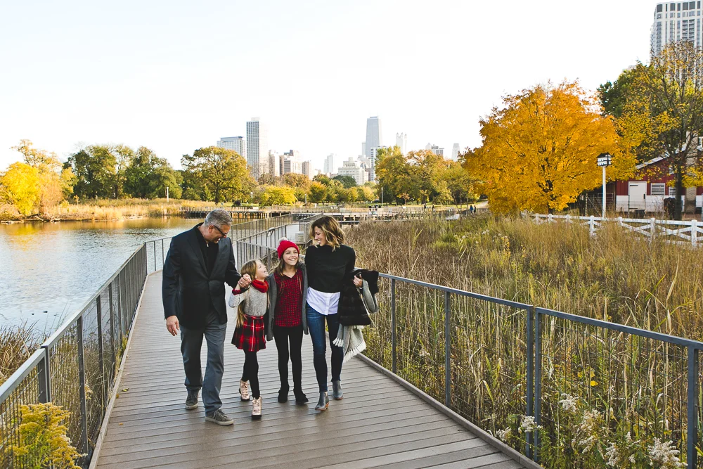 Lincoln Park South Pond Family Session - Schauenberg Family