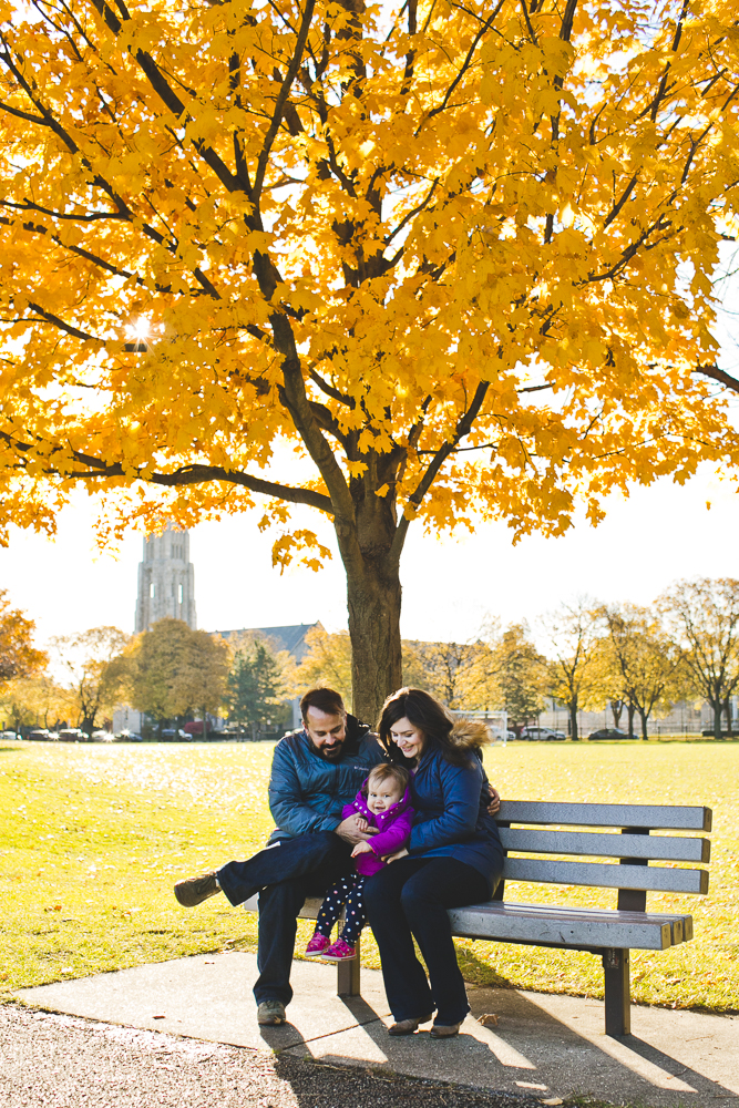 Autumn River Forest Family Session - The Arendt Family