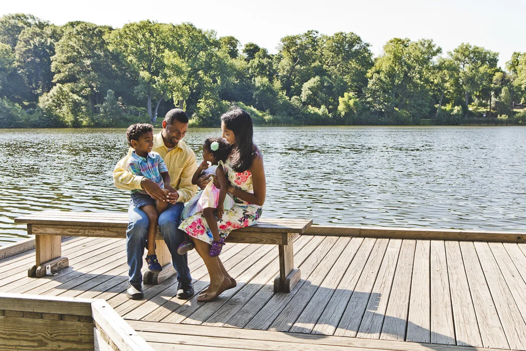 Glen Ellyn Lake Family Session - Anju, Yaveen, Jade &amp; Zane