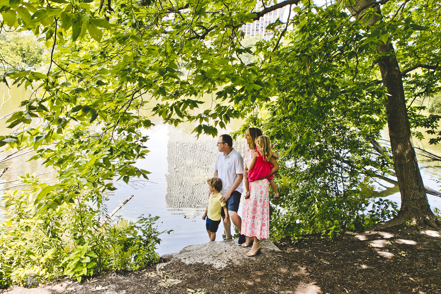 Lincoln Park North Pond Family Session - The Kobes