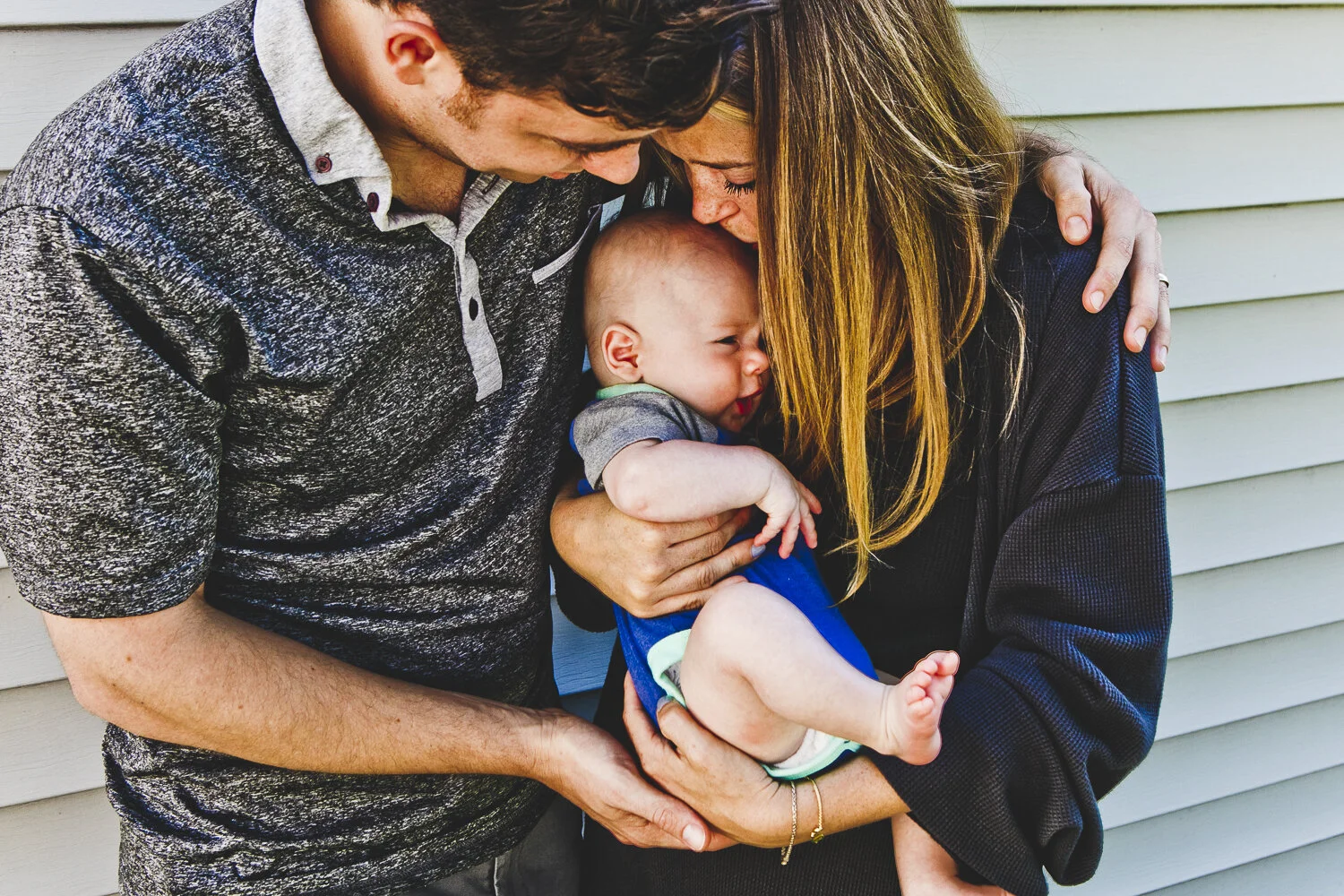 At Home Newborn Family Session - The DePauls