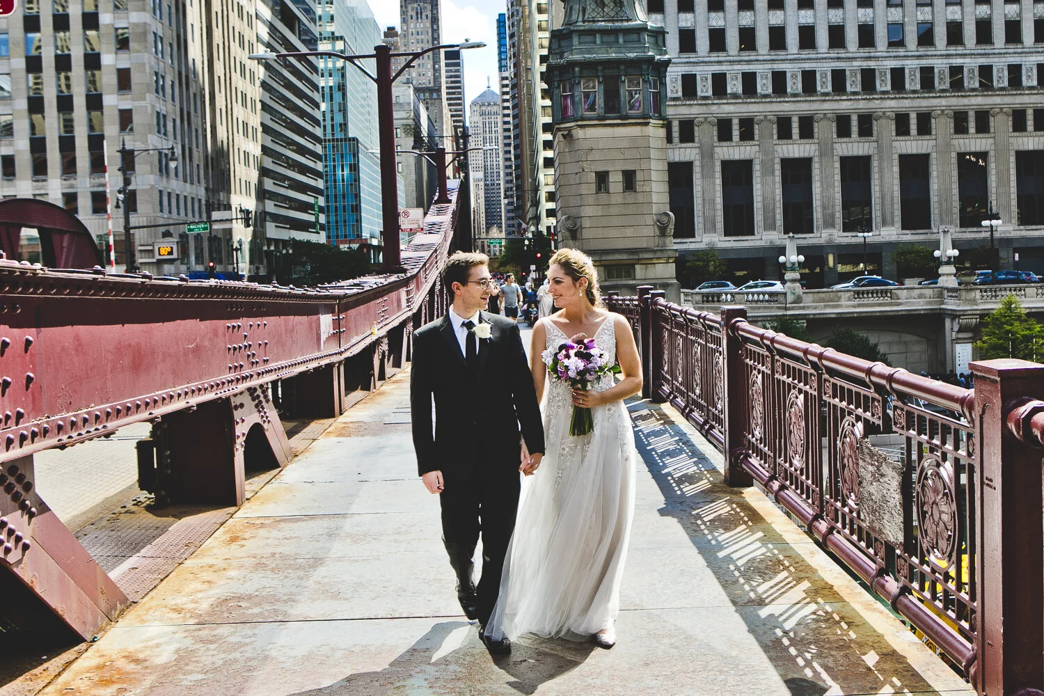 Hotel Allegro Wedding - Becca &amp; Adam