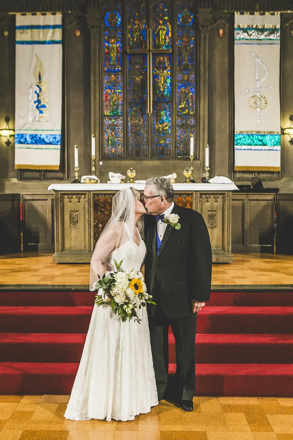 United Methodist Church &amp; Palmer House Wedding - Jann &amp; Bill