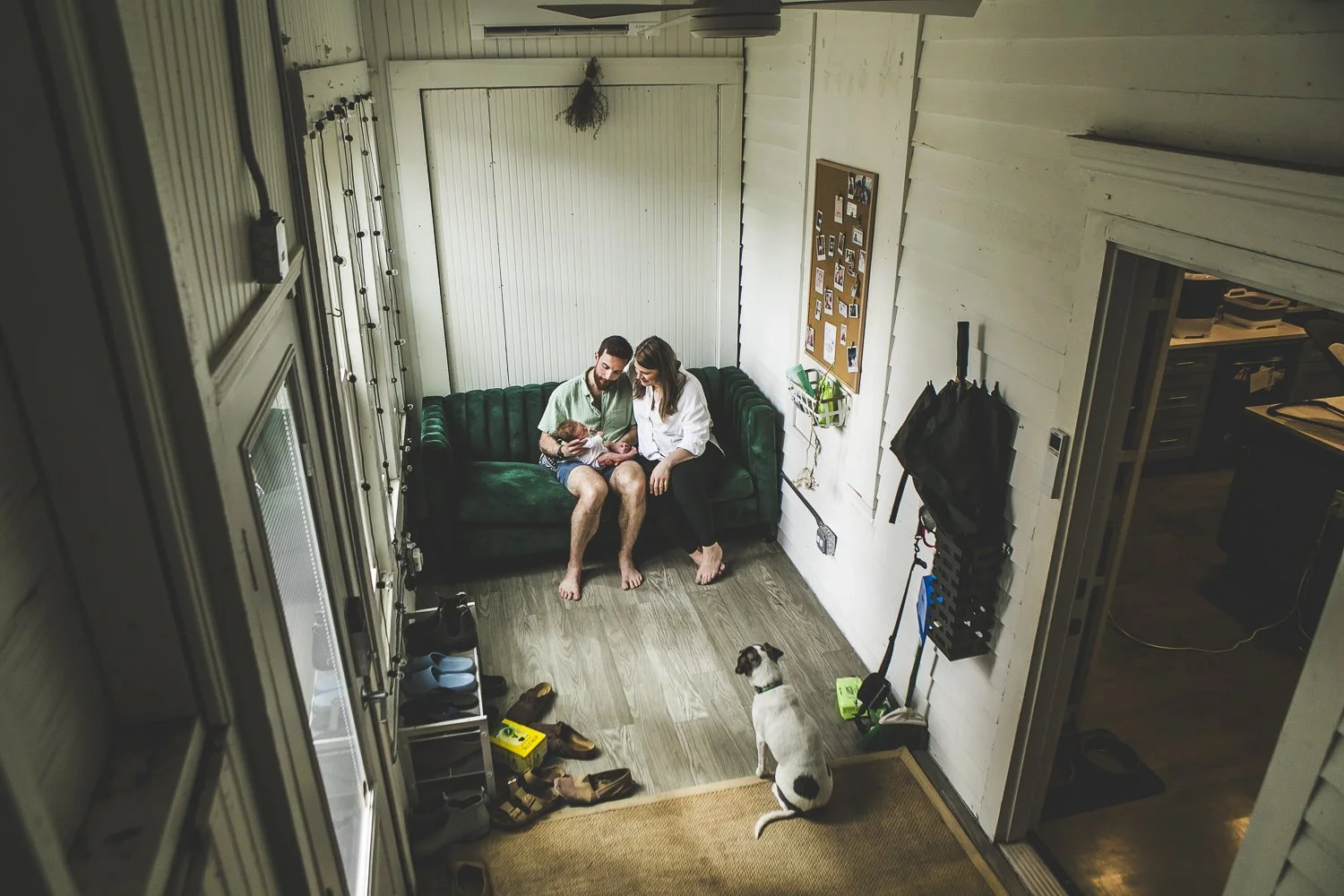 At Home Newborn Family Session