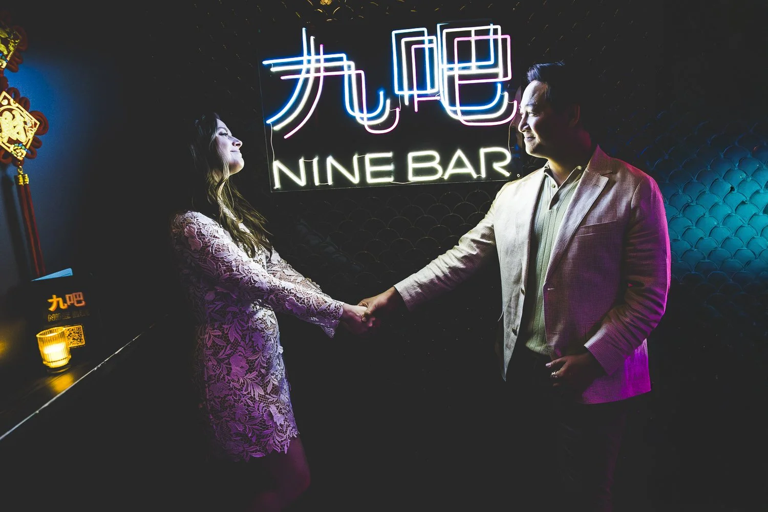 Chinatown &amp; Downtown Chicago Engagement Session - Liz &amp; Frank