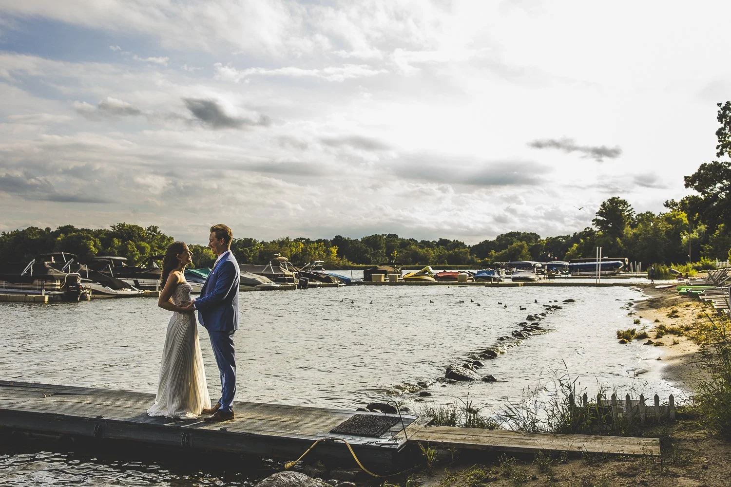 The Cottages at Petite Lake Wedding - Anna &amp; Ian