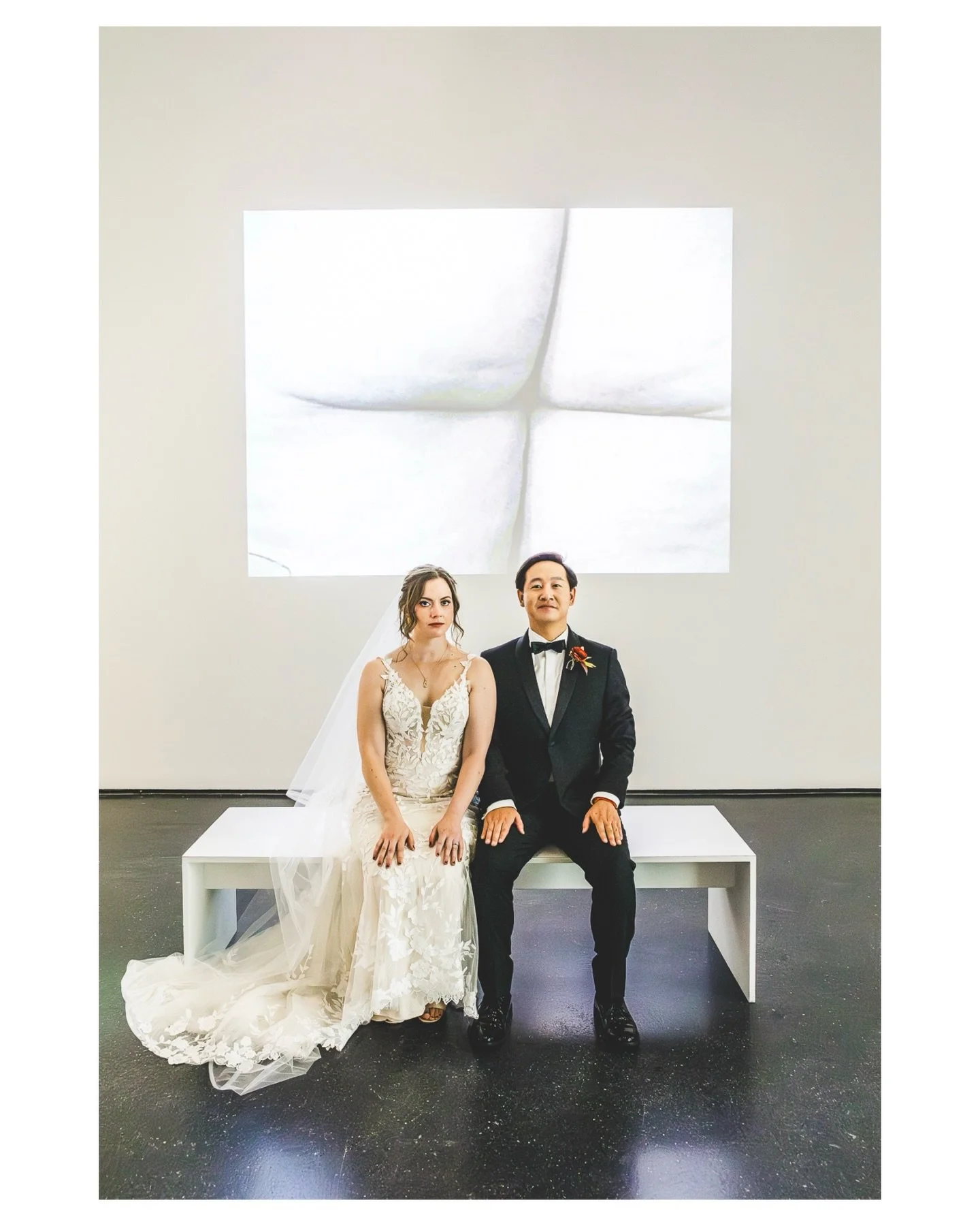 A picture is indeed worth a thousand words 
..
..
#chicagoweddingphotographer #mcachicago #brideandgroom #weddingideas #yokoonoexhibition