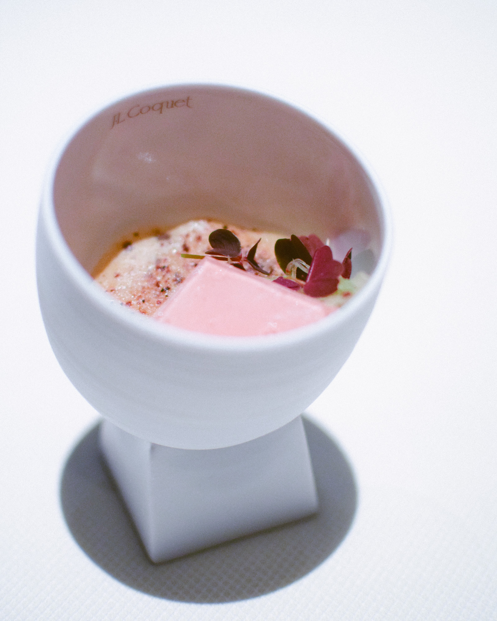 Surprise Sixth Course: Foie Gras, Rhubarb