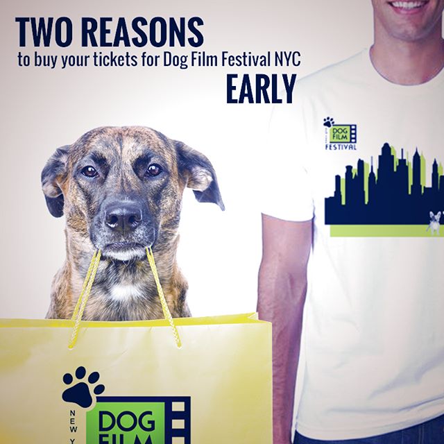 The 3rd Annual Dog Film Festival debuts in New York City on Sunday, December 10th. The first 50 people to purchase tickets will receive a t-shirt or our awesome sWAG bag. Click the link in our profile for more info and to get your tickets.

#dogfilmf