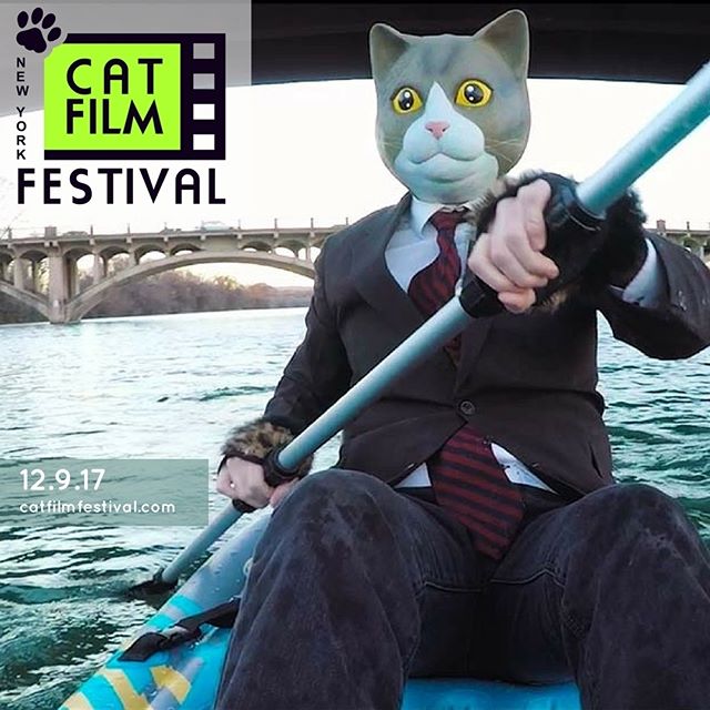 Gus seems to think he is a cat and can hide his identity from others, although the people around him can see right through his mask. See Lisa Donato's short film, GUS THE CAT, as part of The NY Cat Film Festival on December 9th in NYC. Tickets and in