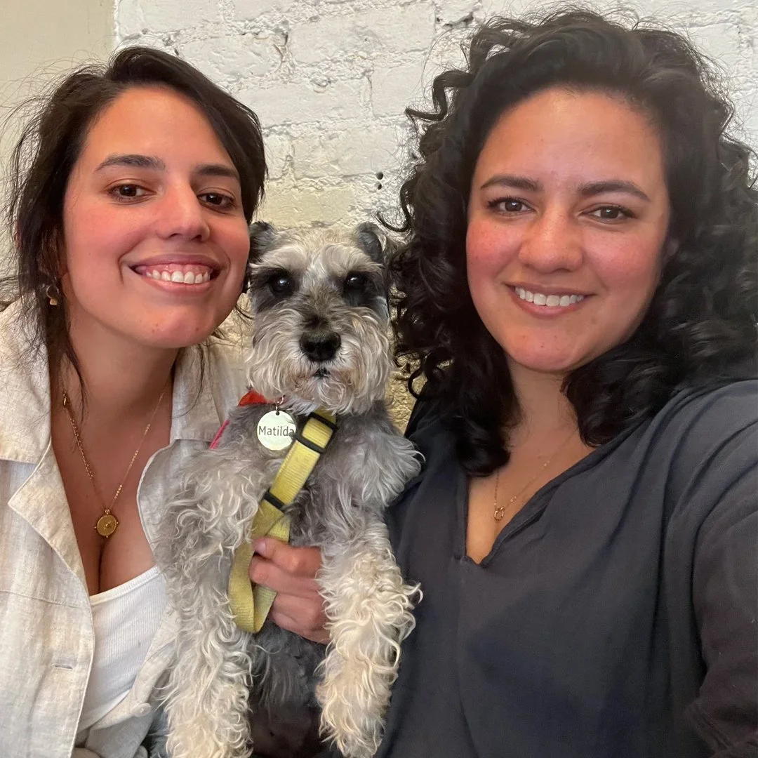 Paulina and Andi Canalizo are “tied at the hip” sisters who do unique dog portrait sketches from their signature angle — from below the chin! They are bringing their @the.dogobsession skill to the Pooch & Pussy Cat Party on 10/2
