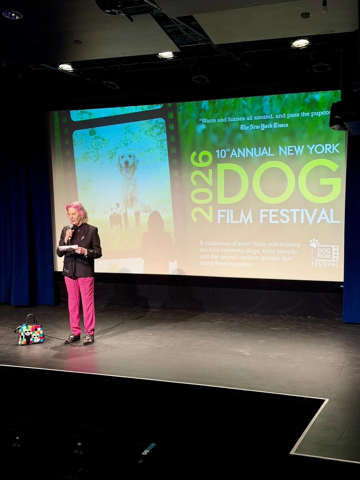 What a purr-fectly pawsome weekend! It started with the VIP Pooch and Pussy Cat Party at @prohibitionnyc followed by the 8th Annual NY Cat Film Festival and the 10th Annual Dog Film Festival. Grateful to all the filmmakers who made the trek to NYC, @