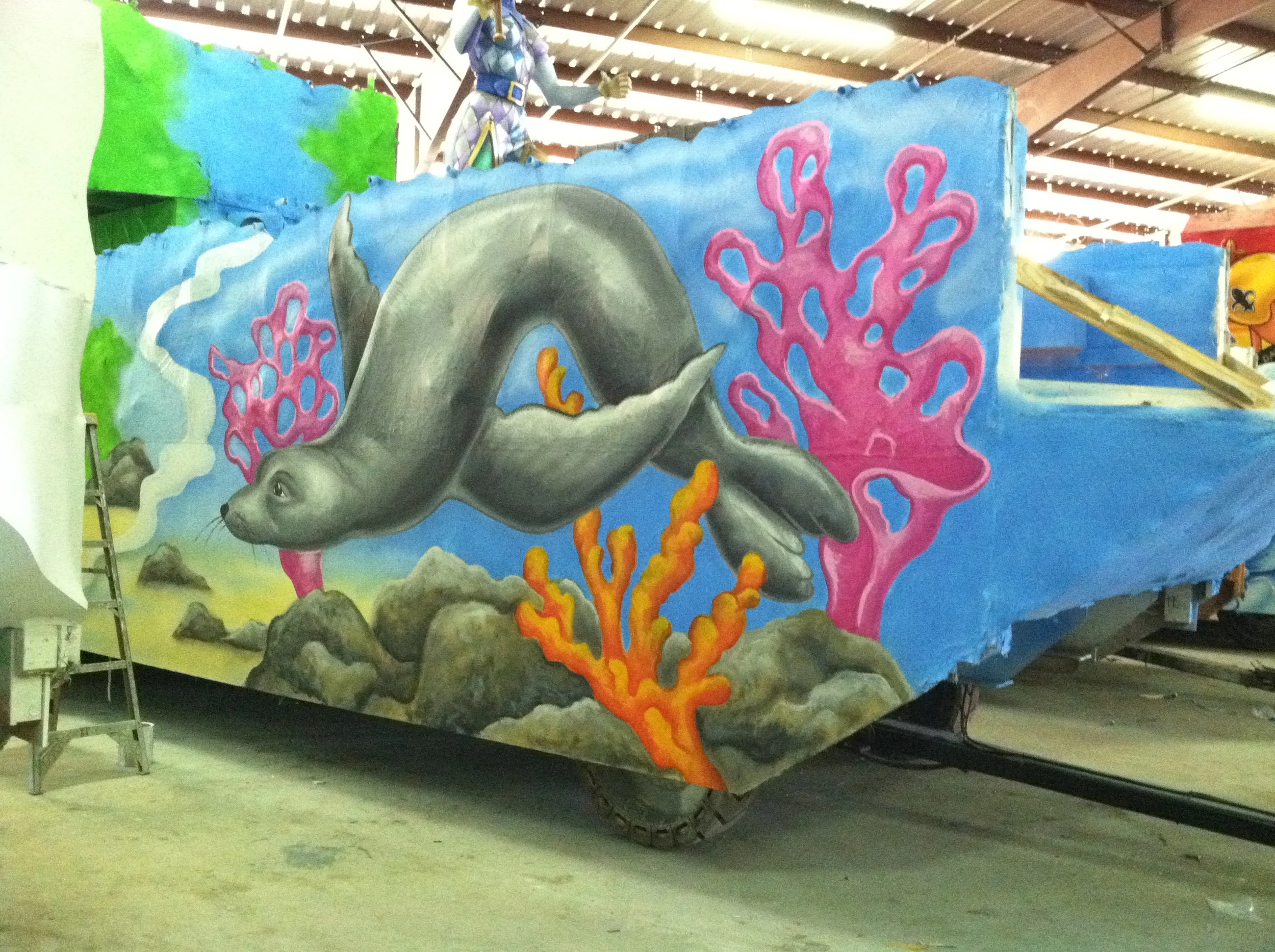 Galapagos Island Float (front)