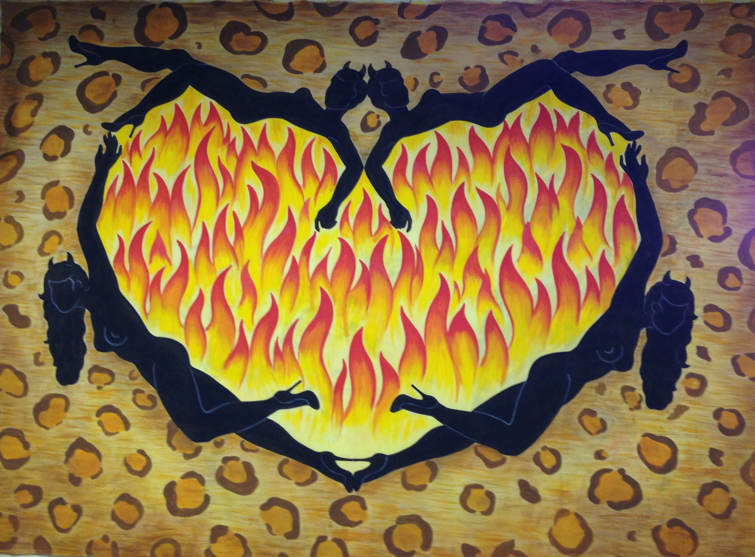 8’Tx12’W Backdrop for "Bustout Burlesque" 