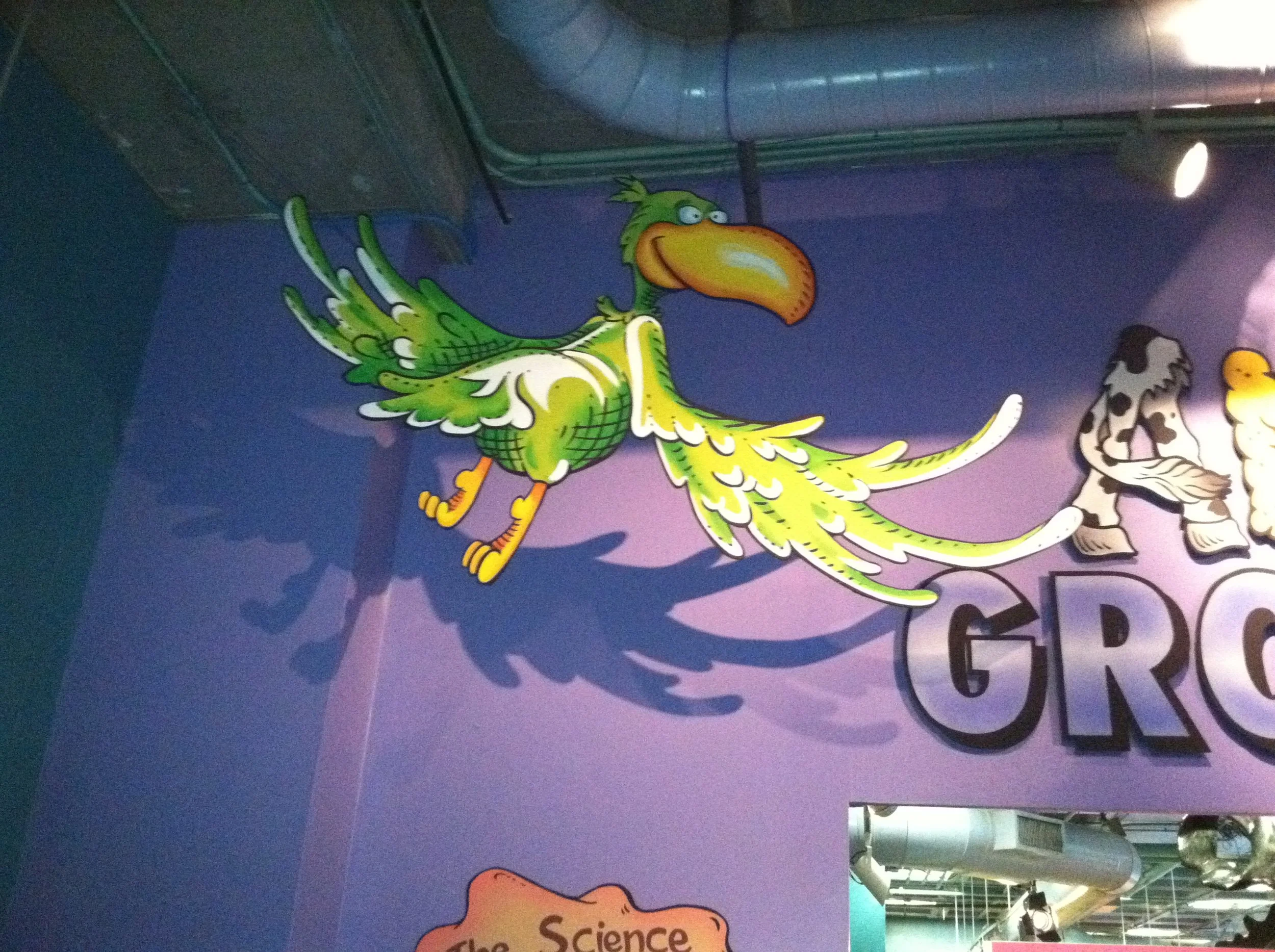 "Grossology" Exhibit Cut-Out, Aquarium 2013