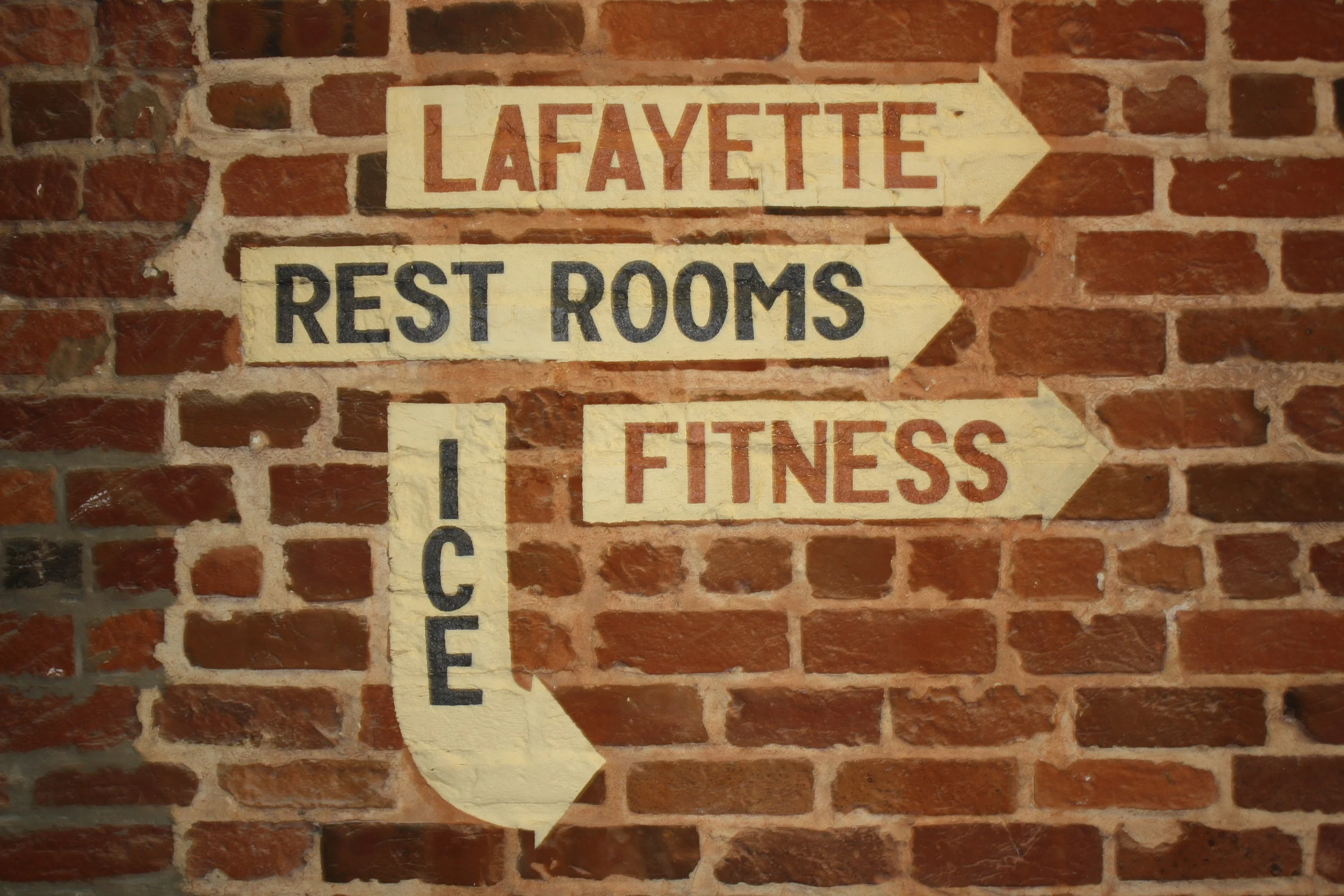 Directional Signs for "The Old 77" Hotel