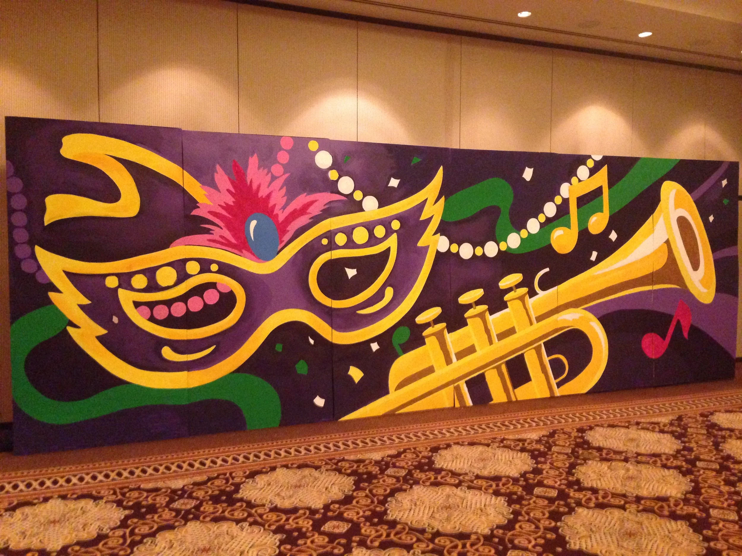 "Paint-by-Numbers" Activity for Convention Event