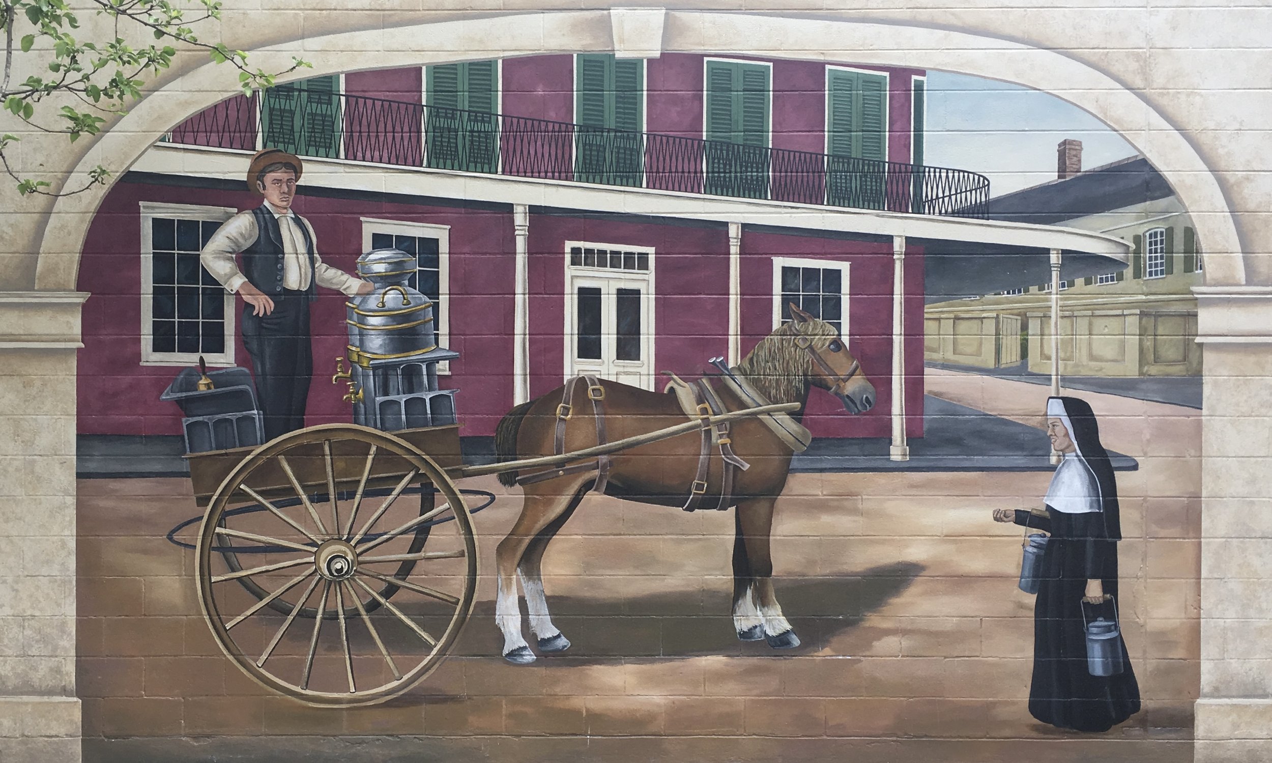 Italian American Milk Vendor- Breaux Mart
