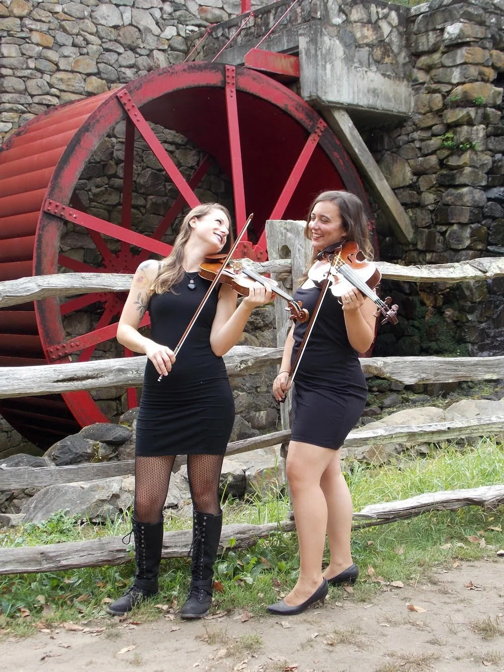 L-R: Brittany Stockwell & Sylvia DiCrescentis of Indigo Heart & the BVQ