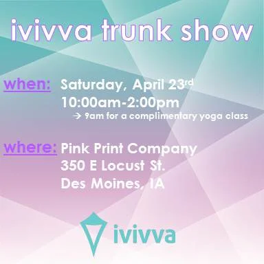 ivivva trunk show
