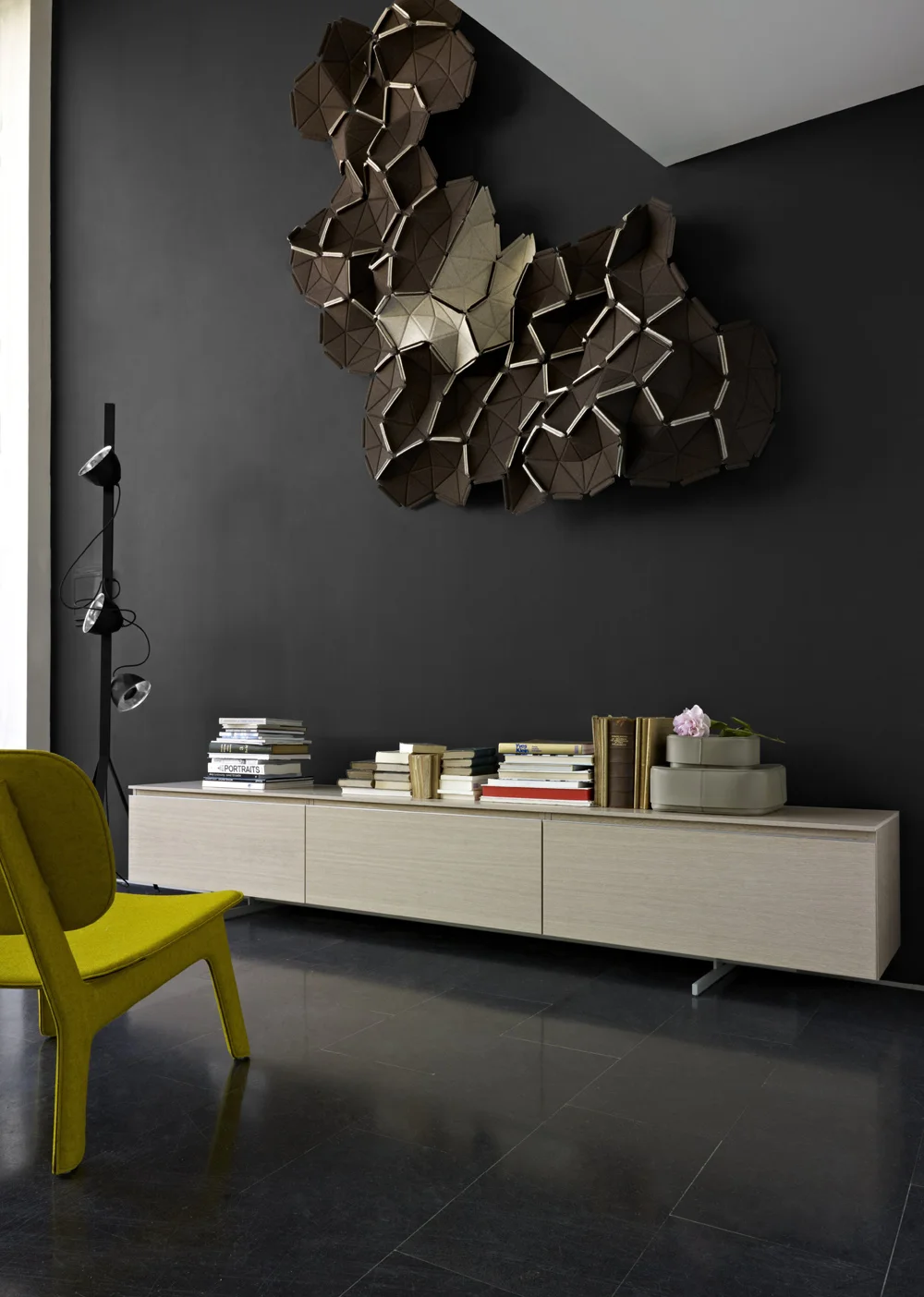 Vakka containers, set of 3 boxes, 2011 Leather containers in three sizes For Ligne Roset, France