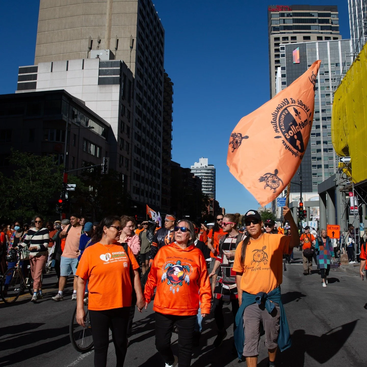 We are so grateful to everyone who joined us for our Every Child Matters march on Tuesday. Your presence, spirit, and solidarity made it a powerful and healing day. The energy and support throughout the crowd reminded us that together, we carry forwa