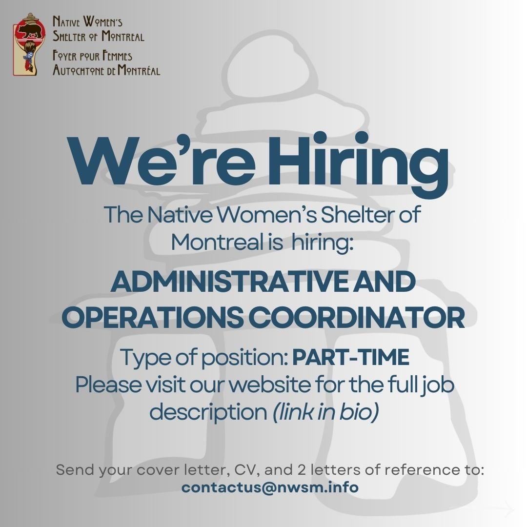We&rsquo;re #hiring! 💼

We are hiring an Administrative and Operations Coordinator to support the organization&rsquo;s day-to-day administrative functions, oversee facility maintenance and coordinate key activities related to the ongoing renovation 