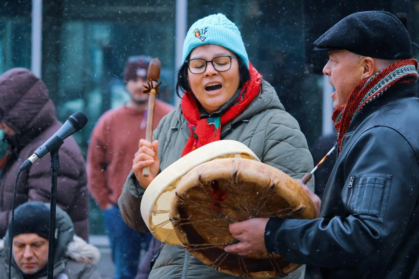 Last Friday, we gathered in Cabot Square to honour and remember the 26+ community members who have passed since 2024. Thank you to everyone who showed up for the families, for the survivors, and for one another. Your presence reminds us that communit