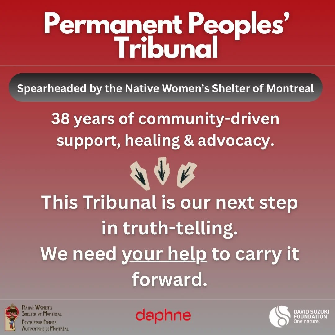 The Permanent Peoples&rsquo; Tribunal is our next step in truth-telling - and we need your help to carry it forward! Please use the QR code to donate to this historic cause, or click the link in our bio 🧡

Le Tribunal permanent des peuples est notre